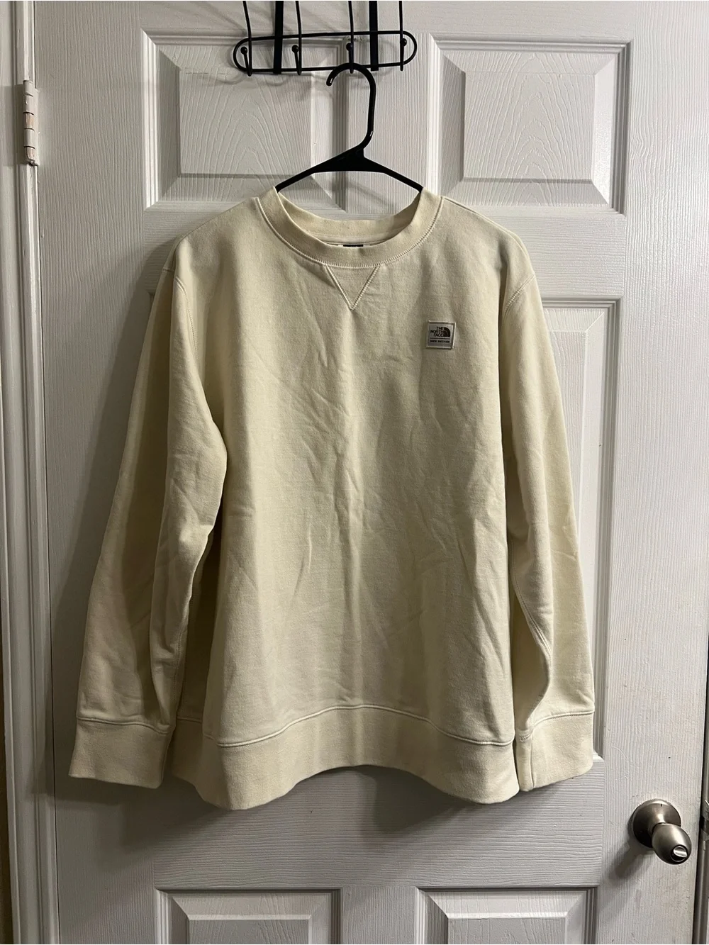 The North Face Off-White Crewneck Sweatshirt